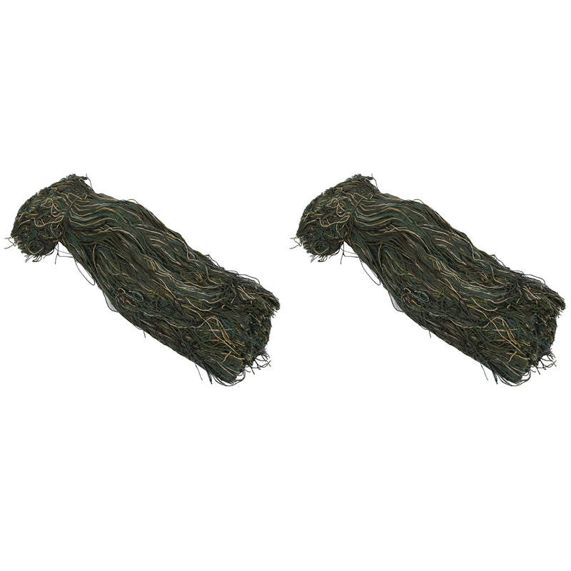 2 шт. камуфляжная нить Ghillie для костюма, легкая пряжа Ghillie, аксессуары для охоты, аксессуары для улицы, камуфляж джунглей
2 шт. камуфляжная нить Ghillie для костюма, легкая пряжа Ghillie, аксессуары для охоты, аксессуары для улицы, камуфляж джунглей