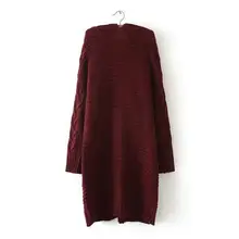 Women Cardigans Autumn Winter Pockets Cardigan Long Sleeve Twist Knitted Mid-length Coat Female Warm Thick Loose Long Sweater
Women Cardigans Autumn Winter Pockets Cardigan Long Sleeve Twist Knitted Mid-length Coat Female Warm Thick Loose Long Sweater