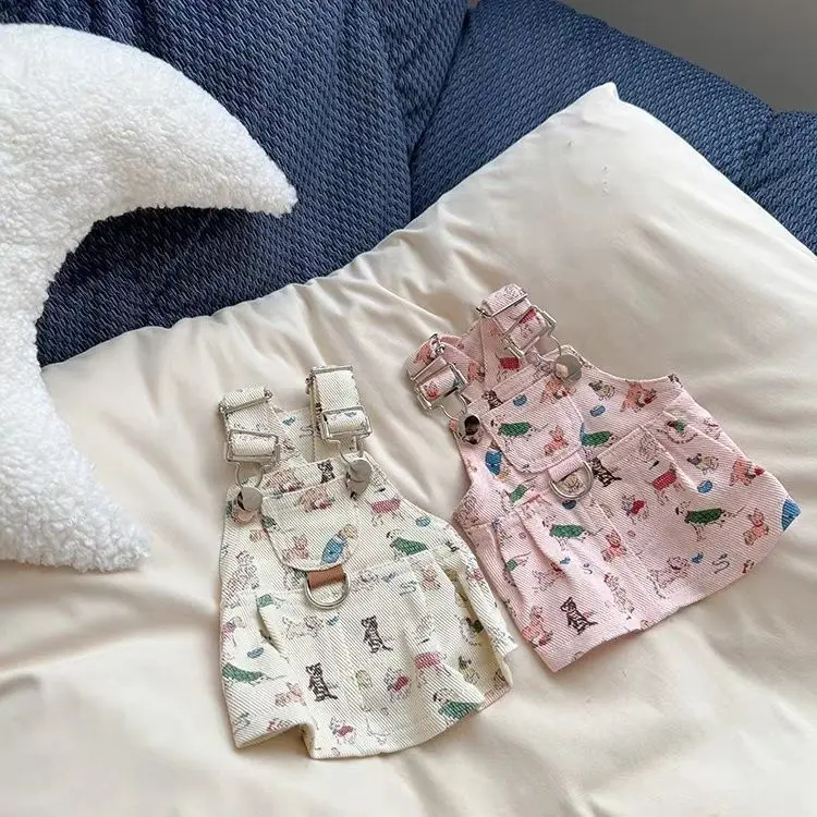 Платье-комбинезон, одежда для собак, одежда для щенков с милым принтом, одежда для маленьких собак, летняя одежда для кошек, модные костюмы для девочек, товары для домашних животных из йоркширского терьера
Платье-комбинезон, одежда для собак, одежда для щенков с милым принтом, одежда для маленьких собак, летняя одежда для кошек, модные костюмы для девочек, товары для домашних животных из йоркширского терьера