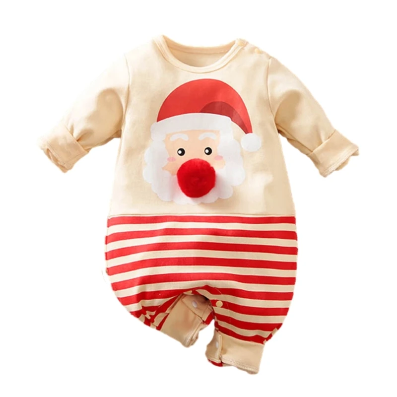 Christmas Long Sleeve Jumpsuit for 0-24m Baby Holiday Celebration Baby Photowear
Christmas Long Sleeve Jumpsuit for 0-24m Baby Holiday Celebration Baby Photowear