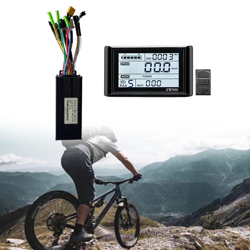 Контроллер Ebike 24/36/48 в 30 А, трехрежимная Синусоидальная волна с ЖК-дисплеем, панель управления для протокола UART No.2, выбранный контроллер
Контроллер Ebike 24/36/48 в 30 А, трехрежимная Синусоидальная волна с ЖК-дисплеем, панель управления для протокола UART No.2, выбранный контроллер