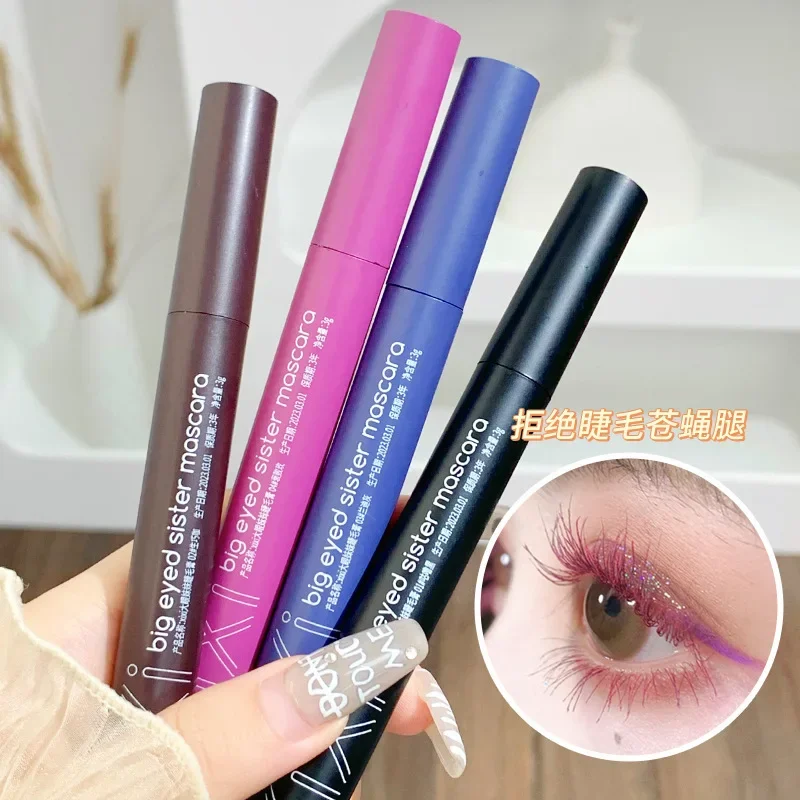 Тушь для ресниц Big Eyes Sister водостойкая, не размазывается, стройная и кудрявая, имеет четкие корни и маленькие головки кистей, цветная тушь
Тушь для ресниц Big Eyes Sister водостойкая, не размазывается, стройная и кудрявая, имеет четкие корни и маленькие головки кистей, цветная тушь