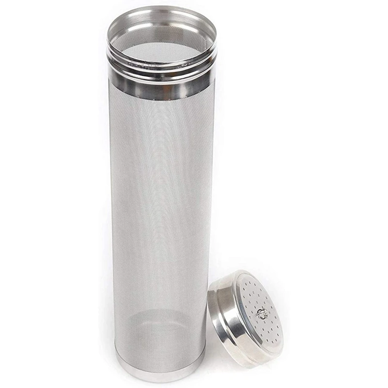 Beer Dry Strainer,300 Micrometre Mesh Stainless Steel Hop Strainer Cartridge, Homebrew Hops Beer Brewing Strainer
Beer Dry Strainer,300 Micrometre Mesh Stainless Steel Hop Strainer Cartridge, Homebrew Hops Beer Brewing Strainer
