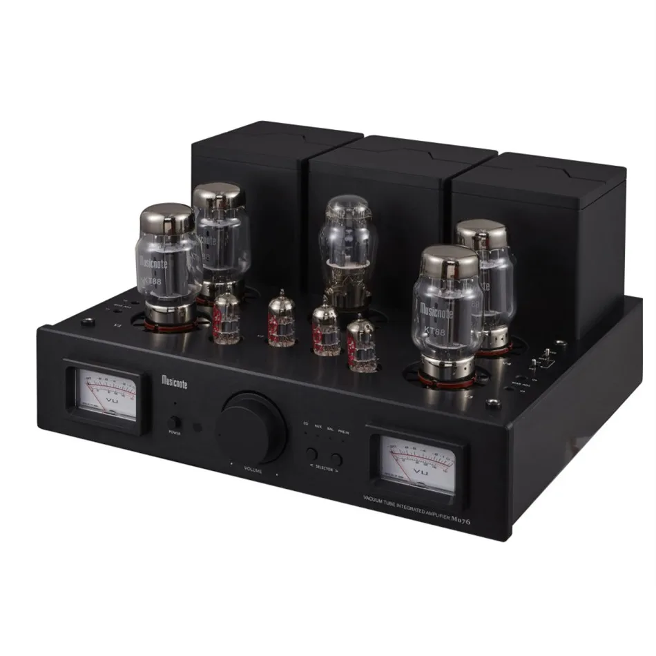 

Musicnote MU76 45W*2 HiFi tube amplifier tube Hi-end KT88 balanced input tube amplifier 15Hz~30KHz