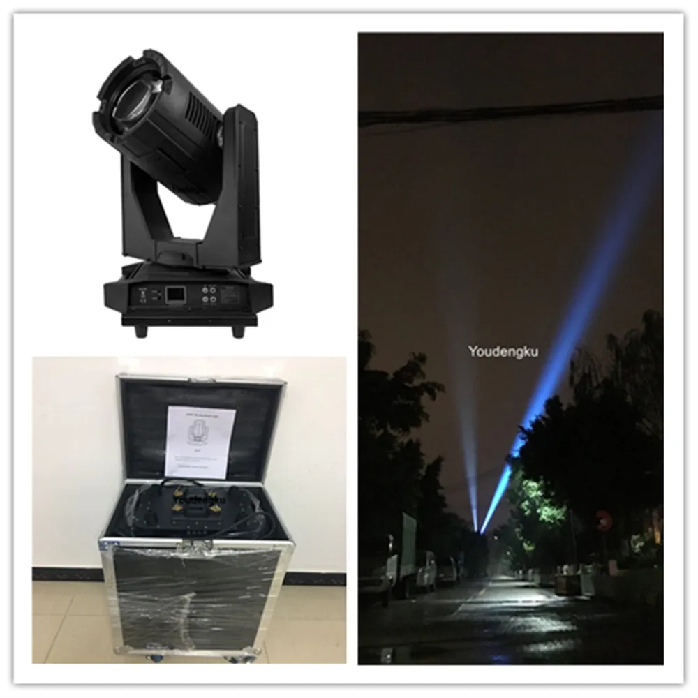 

1pcs with flightcase NEW Arrival dj event beam outdoor IP65 Dj Lyre waterproof moving head 18r 380w beam light