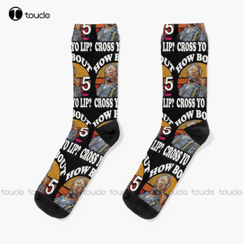 How Bout 5 Cross Yo Lip Fred Vintage Fred Sanford Sanford And Son Socks Black Long Socks Unisex Adult Teen Youth Socks Custom
How Bout 5 Cross Yo Lip Fred Vintage Fred Sanford Sanford And Son Socks Black Long Socks Unisex Adult Teen Youth Socks Custom