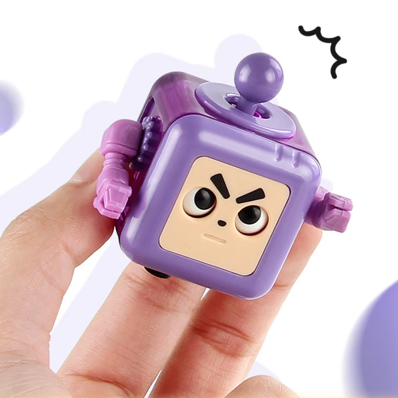 

Смешные большие глаза робот куб декомпрессионные игрушки 6-сторонние игры сенсорные игрушки снятие стресса подарки для детей взрослых антистресс