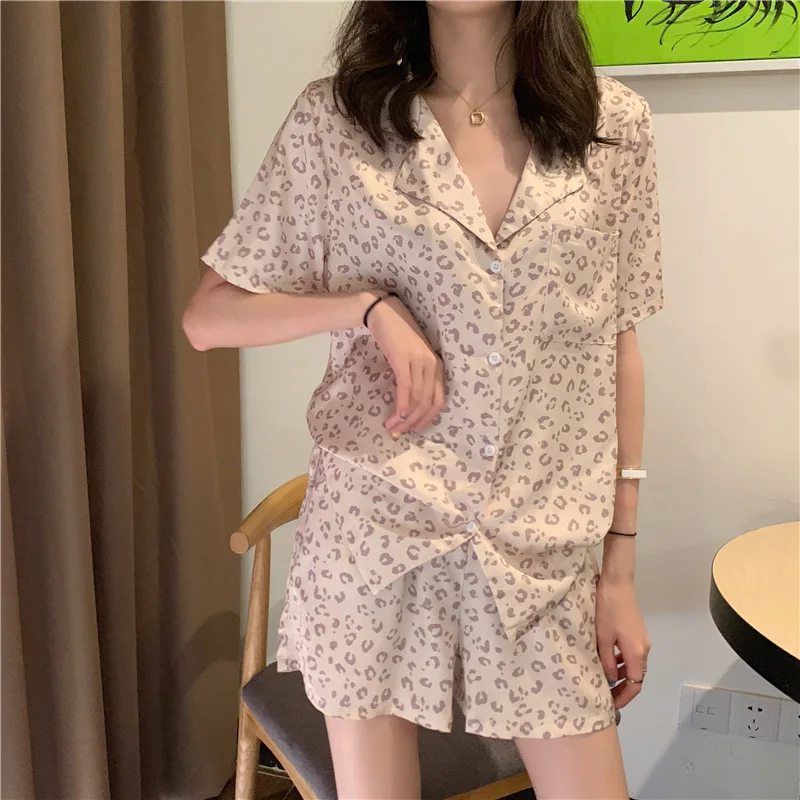 Pajama Sets Women Summer Lovely Strawberry-print Sweet Teens Korean Style Leisure Fashion Design Mujer Soft Simple Sleepwear Ins 110 Sdd4ac6bad38e4ac38b209787435052b5J