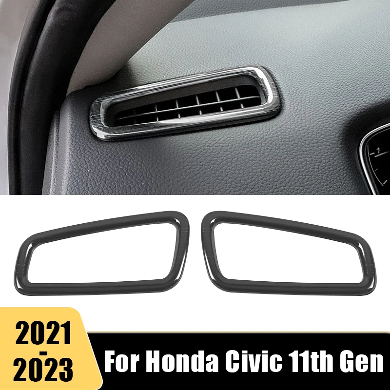 Car Dashboard Air Vent Wind Frame For Honda Civic 11th Gen 2021 2022 2023 Auto Dash Board Outlet Cover Trim Sticker Accessories
Car Dashboard Air Vent Wind Frame For Honda Civic 11th Gen 2021 2022 2023 Auto Dash Board Outlet Cover Trim Sticker Accessories