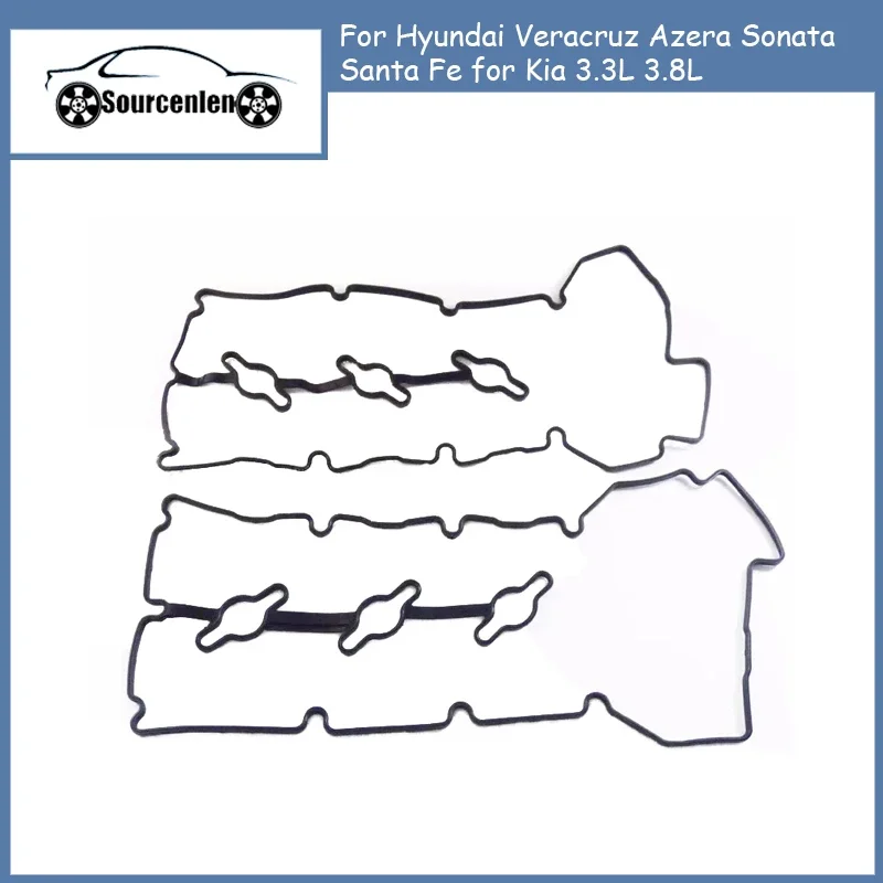 22453-3C110 Engine Valve Cover Gasket For Hyundai Veracruz Azera Sonata Santa Fe for Kia 3.3L 3.8L 22441-3C110
22453-3C110 Engine Valve Cover Gasket For Hyundai Veracruz Azera Sonata Santa Fe for Kia 3.3L 3.8L 22441-3C110