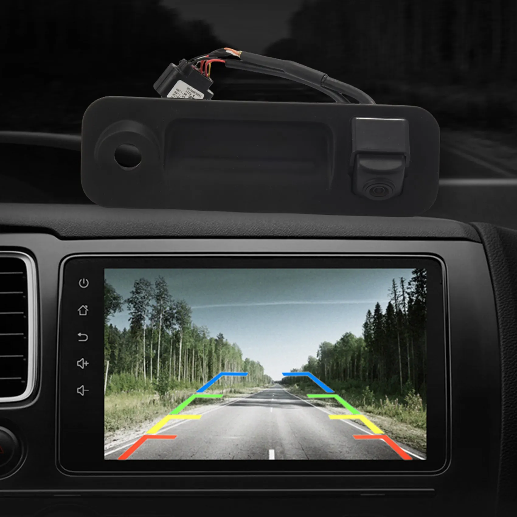 Car Rear View Camera Reverse Backup Camera Trunk Handle Camera for 2015-2017 Hyundai Sonata 95760-E6100 / 95760-E6200
Car Rear View Camera Reverse Backup Camera Trunk Handle Camera for 2015-2017 Hyundai Sonata 95760-E6100 / 95760-E6200