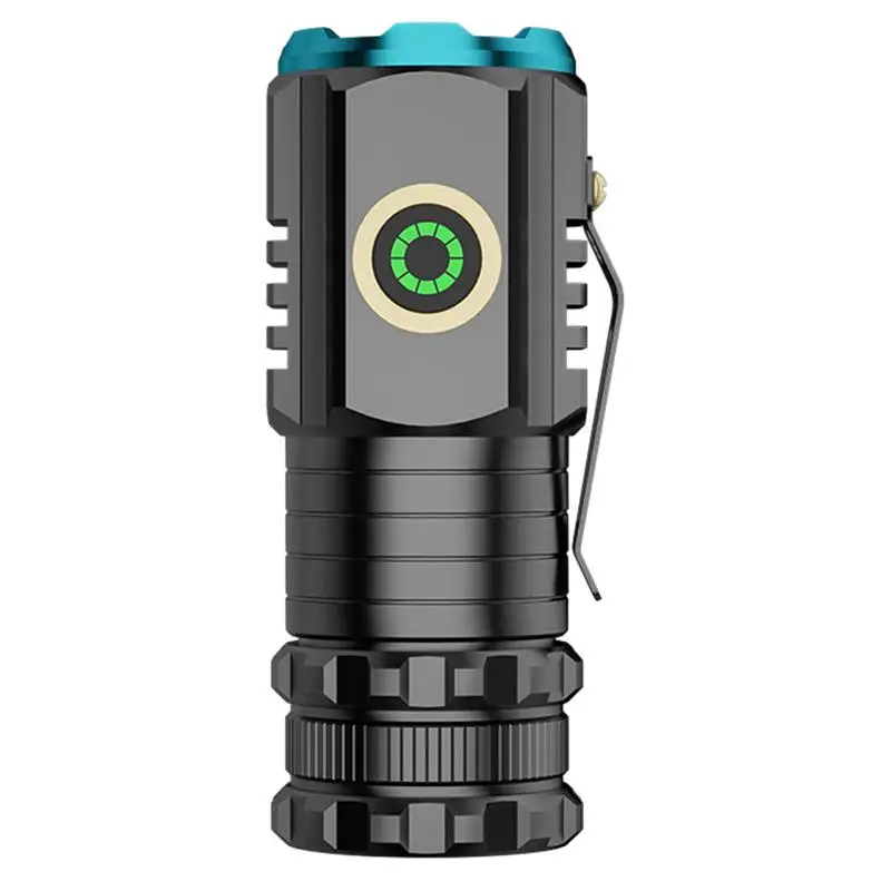 

LED Flash Lights Waterproof Rechargeable Mini Pocket LED Flashlight With Clip Powerful Handheld Flashlights High Lumens Mini
