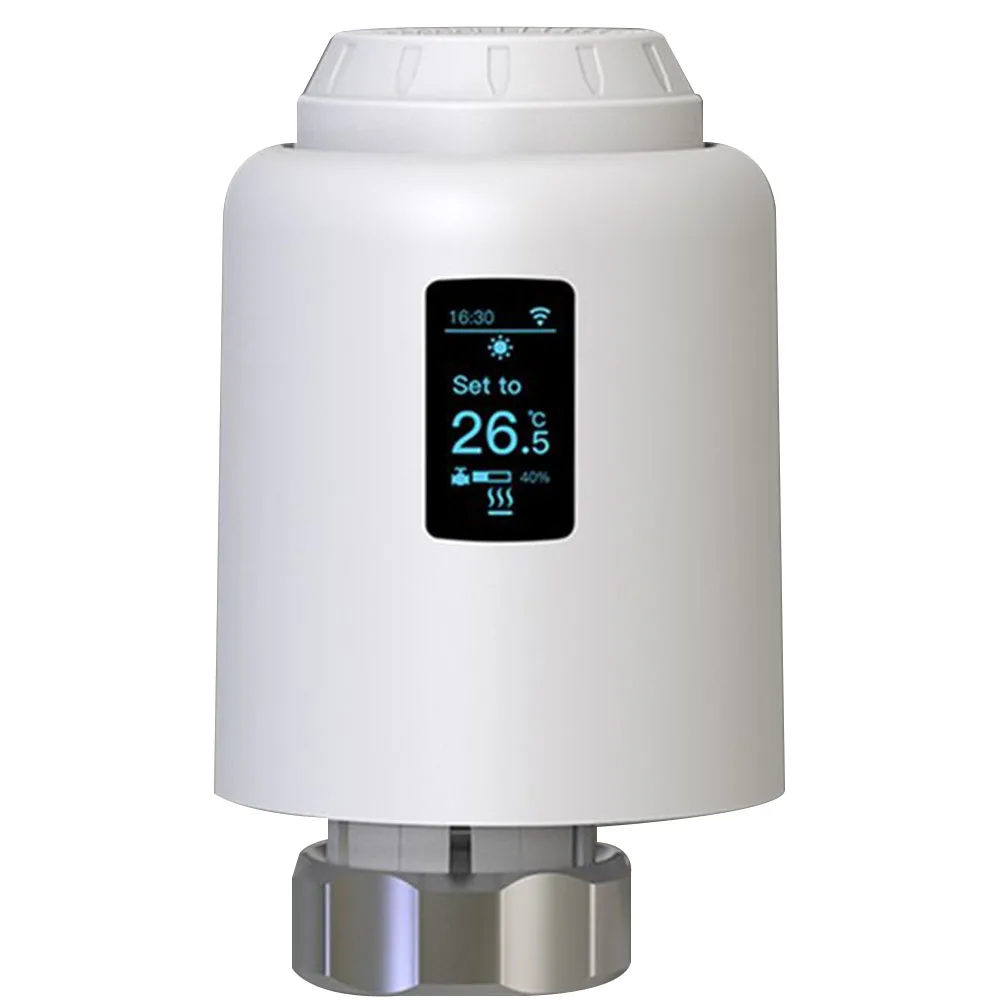 WiFi Thermostatic Valves TRV Radiator Thermal Head Temperature Controller Heating Cooling Parts Smart Temperature Control System
WiFi Thermostatic Valves TRV Radiator Thermal Head Temperature Controller Heating Cooling Parts Smart Temperature Control System