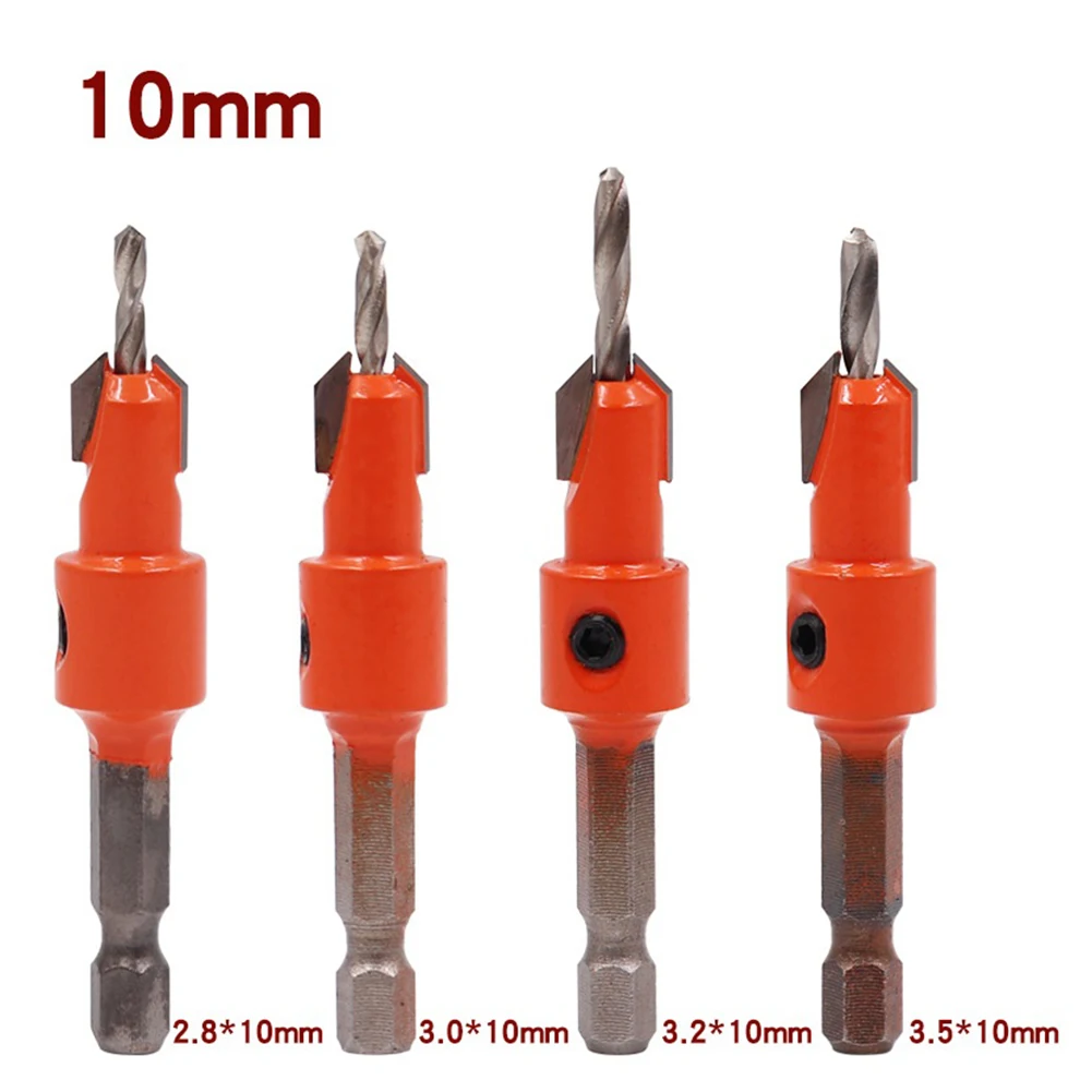 1pc Woodworking Hex Shank Countersink Drill Bit Salad Drill Step Drill Bit Adjustable Stop Collar Power Tool Accessories
1pc Woodworking Hex Shank Countersink Drill Bit Salad Drill Step Drill Bit Adjustable Stop Collar Power Tool Accessories
