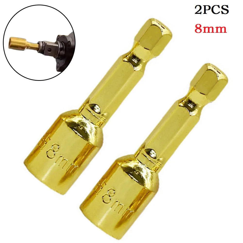 2PCS 8mm Magnetic Hexagonal Bits Chrome Steel Hand Drill Hexagon Magnetic Sleeve Power Drills Impact Drivers Socket
2PCS 8mm Magnetic Hexagonal Bits Chrome Steel Hand Drill Hexagon Magnetic Sleeve Power Drills Impact Drivers Socket