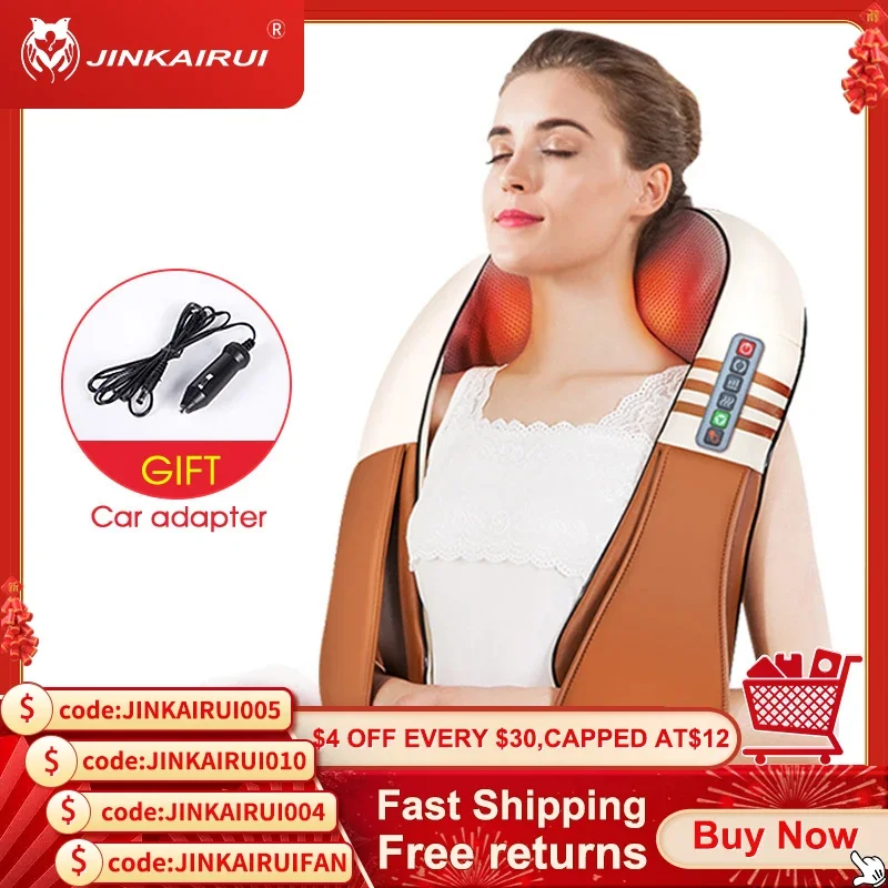 FRJUNE3 massage masseur de cou cervicale massant masseur cervical pour le cou massage corps masseur cervicales voiture cars massage nuque machine massage Voiture massage shiatsu masseur dos massage lombaire électriq 1