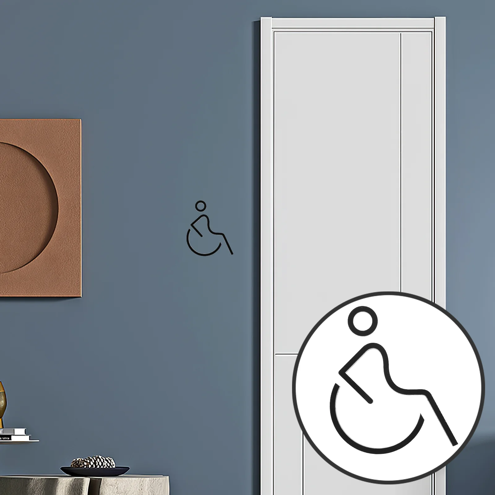 Disabled Sign Outdoor Disabled Toilet Sticker Bathroom Disabled Door Sign Disabled Wheelchair Decal
Disabled Sign Outdoor Disabled Toilet Sticker Bathroom Disabled Door Sign Disabled Wheelchair Decal