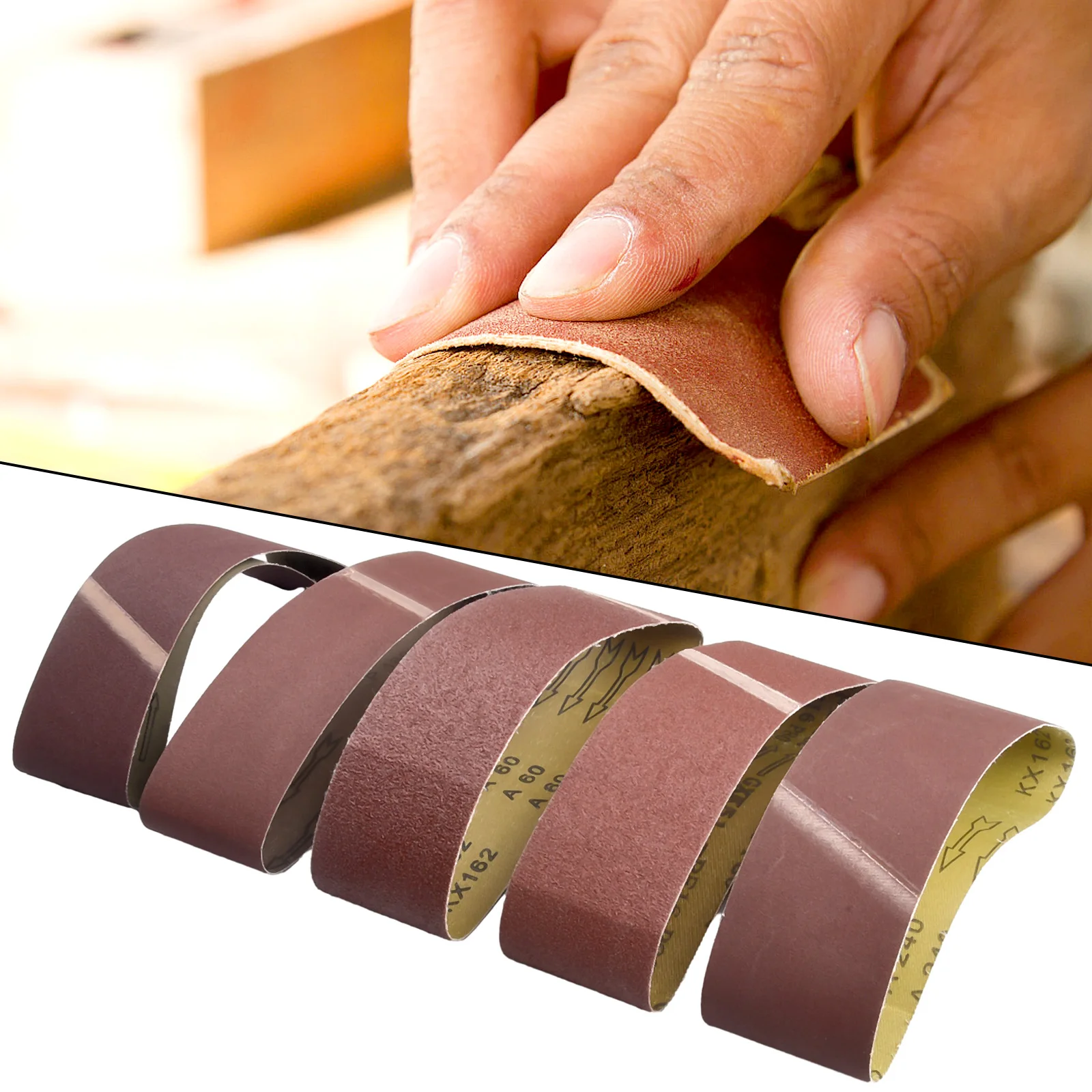 Professional Tools for Grinding 5pcs 75*533mm Sanding Belt Pack, Alumina Material, Assorted Grit (60 240) for Optimum Results
Professional Tools for Grinding 5pcs 75*533mm Sanding Belt Pack, Alumina Material, Assorted Grit (60 240) for Optimum Results
