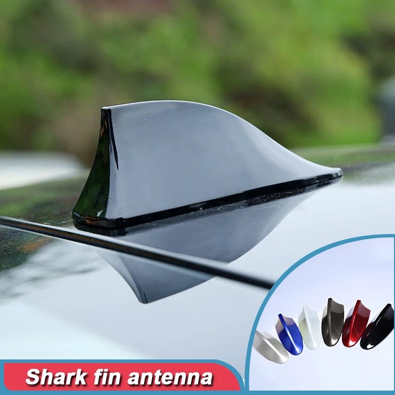 

Car Shark Fin Antenna Upgraded Signal Universal Auto Roof FM/AM Radio Aerial Replacement for BMW Honda Toyota Hyundai/ Kia etc