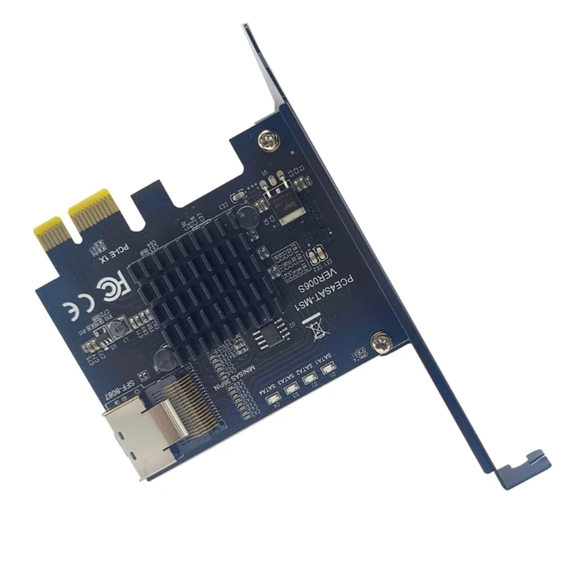Плата расширения PCIE-Mini SFF-8087 с поддержкой 4 портов SATA 3,0 6 Гбит/с HDD SSD SFF8087 на PCIE X1 адаптер SATA контроллер
Плата расширения PCIE-Mini SFF-8087 с поддержкой 4 портов SATA 3,0 6 Гбит/с HDD SSD SFF8087 на PCIE X1 адаптер SATA контроллер