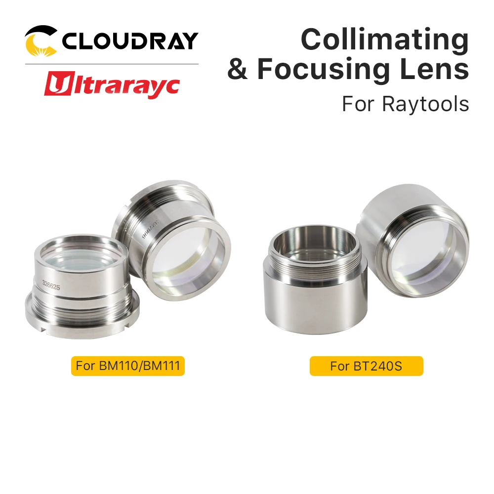 Ultrarayc Original Raytools BM110 BM111 BT240S Collimating & Focusing Lens 3.3KW D30 F100 F125 F155 F200 with Lens Holder
Ultrarayc Original Raytools BM110 BM111 BT240S Collimating & Focusing Lens 3.3KW D30 F100 F125 F155 F200 with Lens Holder