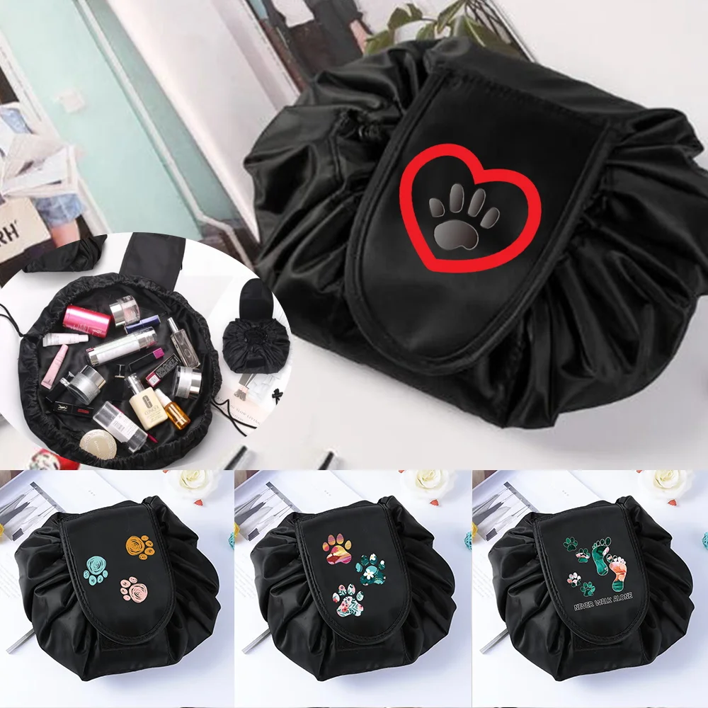 Women Makeup Bag Pouch cosmetics Storage Drawstring Portable Travel Storage Wash Bags Organizer custom Toiletry Case
Women Makeup Bag Pouch cosmetics Storage Drawstring Portable Travel Storage Wash Bags Organizer custom Toiletry Case