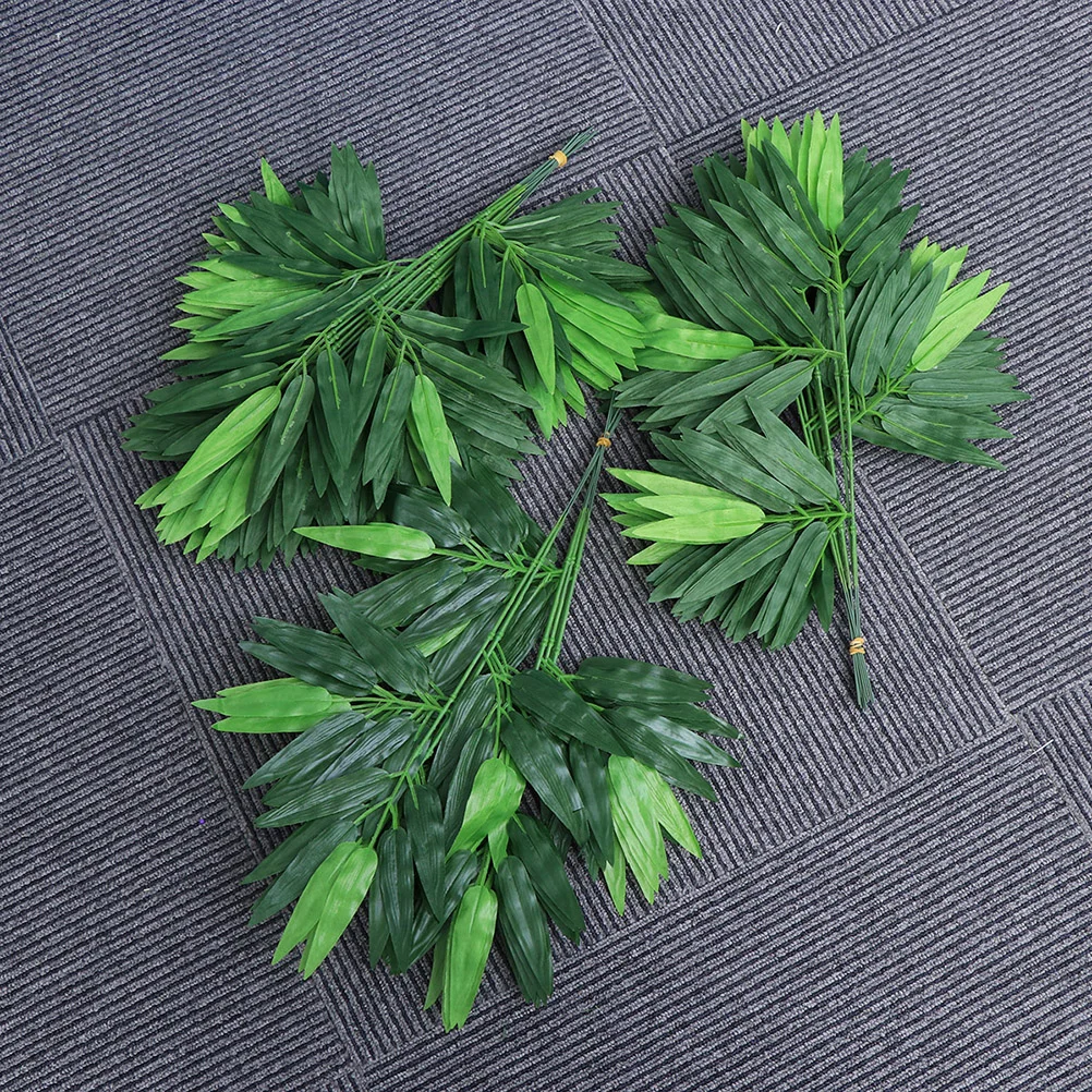 25/50/100pcs Artificial Bamboo Leaves Fake Green Plants Bamboo Stems Branches For Wedding Home Office Decoration
25/50/100pcs Artificial Bamboo Leaves Fake Green Plants Bamboo Stems Branches For Wedding Home Office Decoration