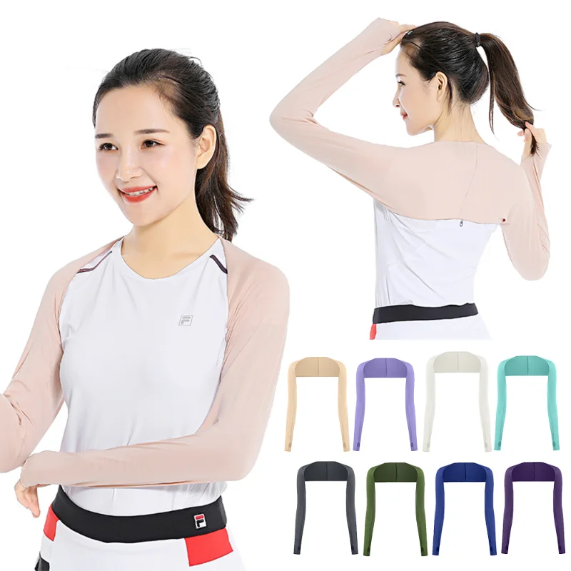 Women Shawl Cuff Gloves Golf Shawl Sleeves Ice Silk Sunscreen Sleeves Summer Uv Protection Clothing for Outdoor Arm Sleeve
Women Shawl Cuff Gloves Golf Shawl Sleeves Ice Silk Sunscreen Sleeves Summer Uv Protection Clothing for Outdoor Arm Sleeve