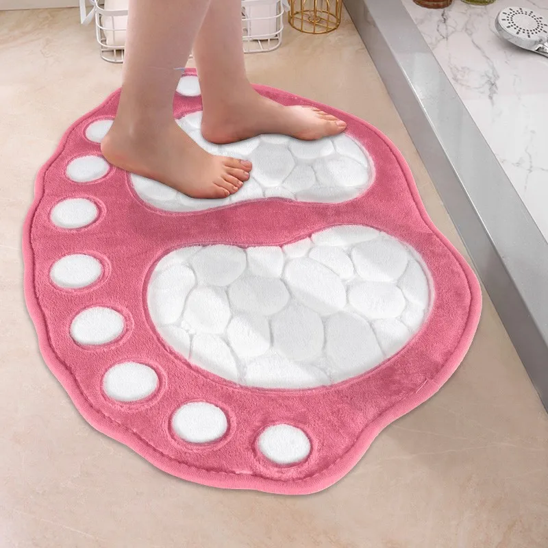 1pc Dog Footprint Bathmat, Memory Foam Soft Cozy Bathroom Floor Rug, Non Slip Washable Carpet, Durable Super Absorbent Doormat,
1pc Dog Footprint Bathmat, Memory Foam Soft Cozy Bathroom Floor Rug, Non Slip Washable Carpet, Durable Super Absorbent Doormat,