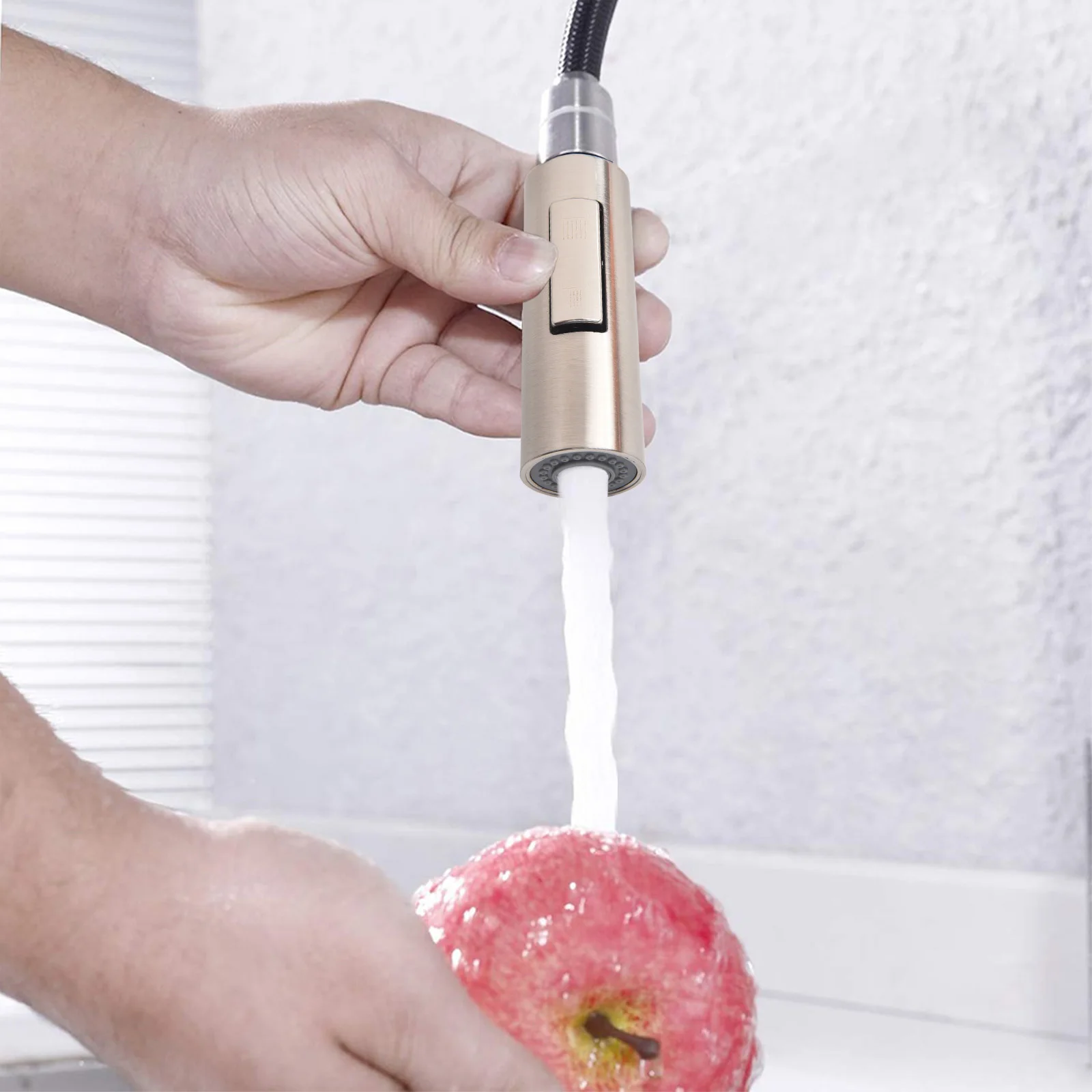 Kitchen Pull Out Faucet Sprayer Nozzle Sprayer Water Saving Shower Spray Head Bathroom Basin Sink Tap Replacements 85mmx30mm
Kitchen Pull Out Faucet Sprayer Nozzle Sprayer Water Saving Shower Spray Head Bathroom Basin Sink Tap Replacements 85mmx30mm