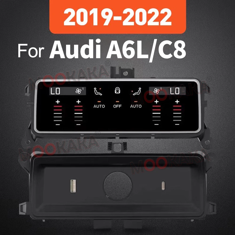 For Audi A6L C8 2019-2022 LCD Rear Climate Control Car AC Panel Rear Seat Air Conditioner Board Touch Screen
For Audi A6L C8 2019-2022 LCD Rear Climate Control Car AC Panel Rear Seat Air Conditioner Board Touch Screen