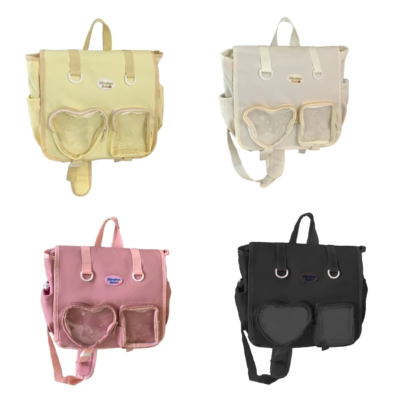 M6CC Simple and Elegant Backpack for Teenager Girl JK Nylon School Bag Travel Daypack
M6CC Simple and Elegant Backpack for Teenager Girl JK Nylon School Bag Travel Daypack