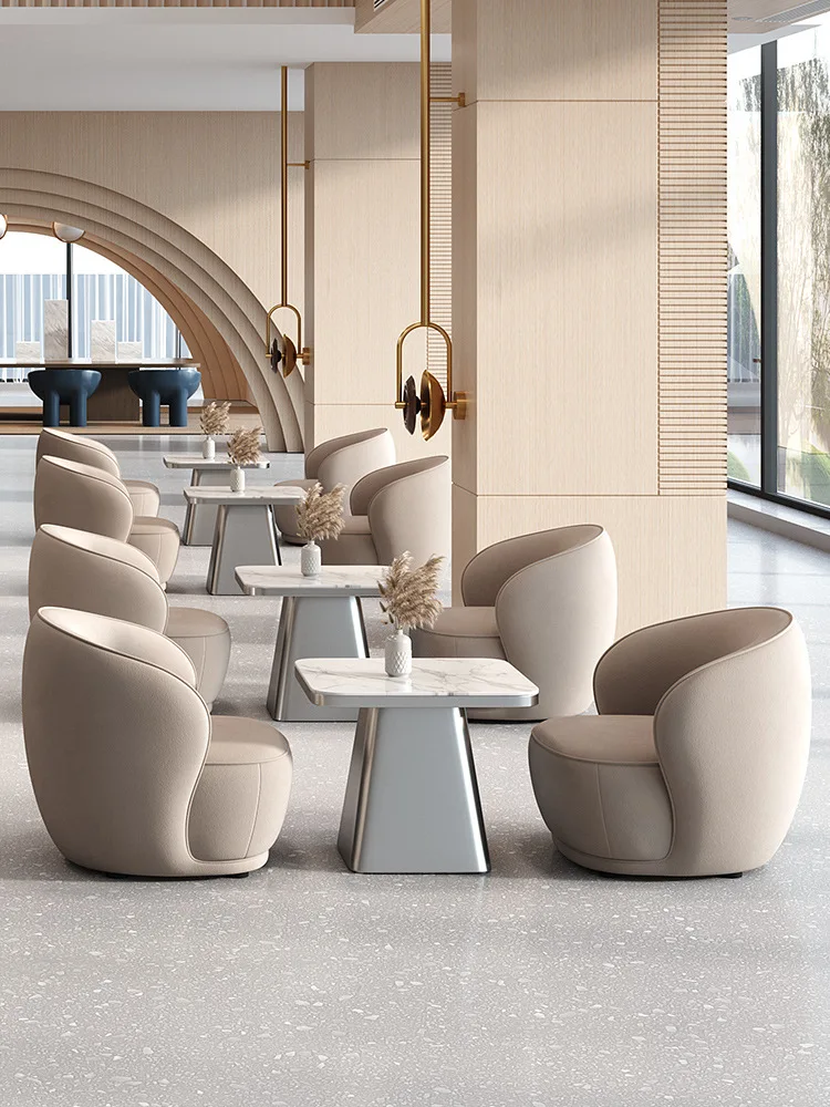 Simple modern negotiation sofa combination lounge area reception desk and chair sales office beauty salon lounge chair
Simple modern negotiation sofa combination lounge area reception desk and chair sales office beauty salon lounge chair