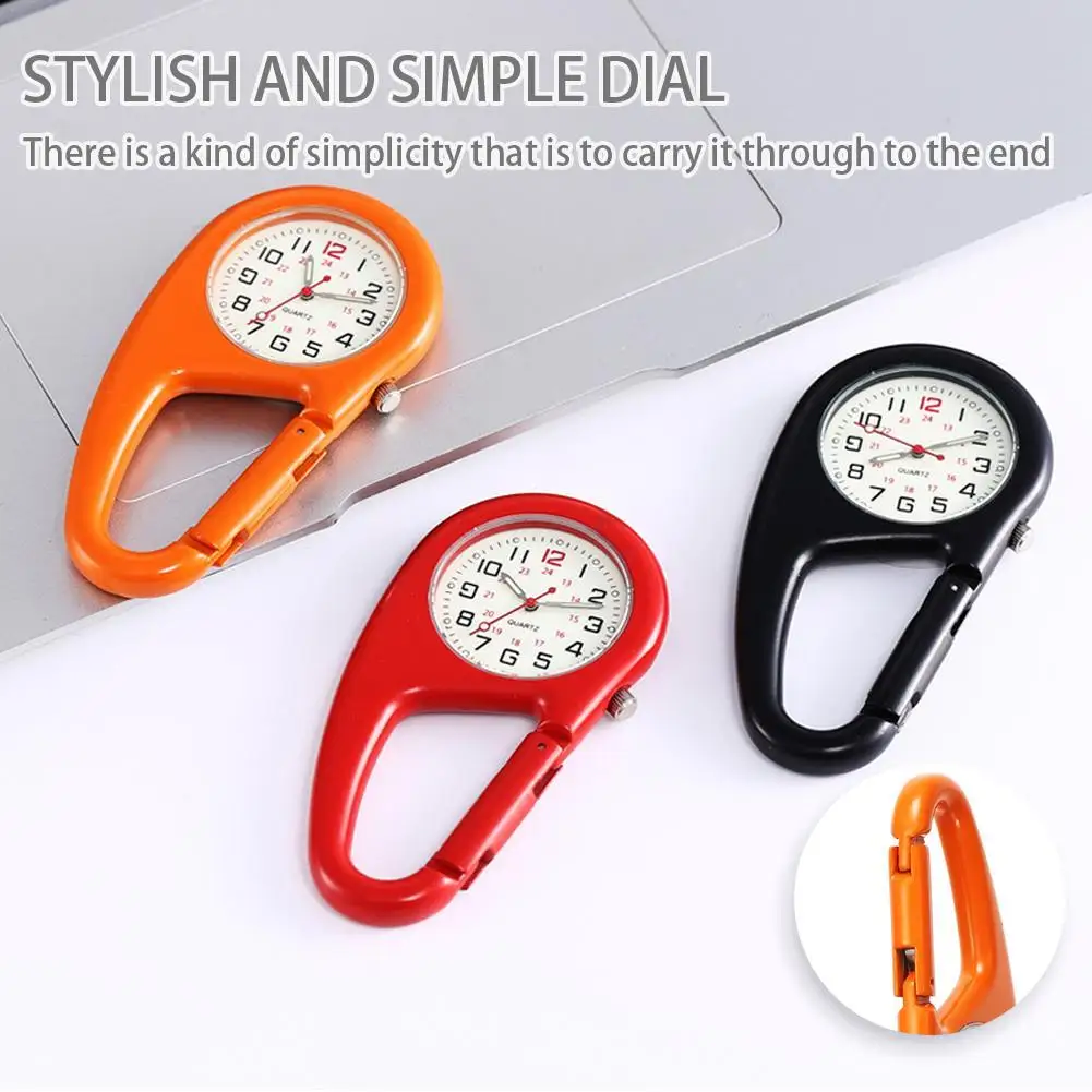 Часы наручные с карабином, светящиеся карманные часы с пряжкой, для активного отдыха, походов, многофункциональные Подвесные часы для альпинизма, рюкзака
Часы наручные с карабином, светящиеся карманные часы с пряжкой, для активного отдыха, походов, многофункциональные Подвесные часы для альпинизма, рюкзака