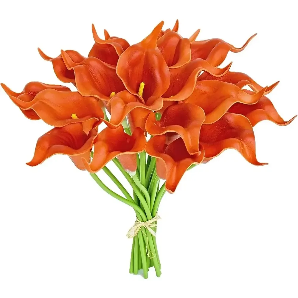 20 Calla Lilies, Hand Bouquet, Simulation PU Material Home Decoration Artificial Flowers Props for Filming Multicoloured Decor
20 Calla Lilies, Hand Bouquet, Simulation PU Material Home Decoration Artificial Flowers Props for Filming Multicoloured Decor