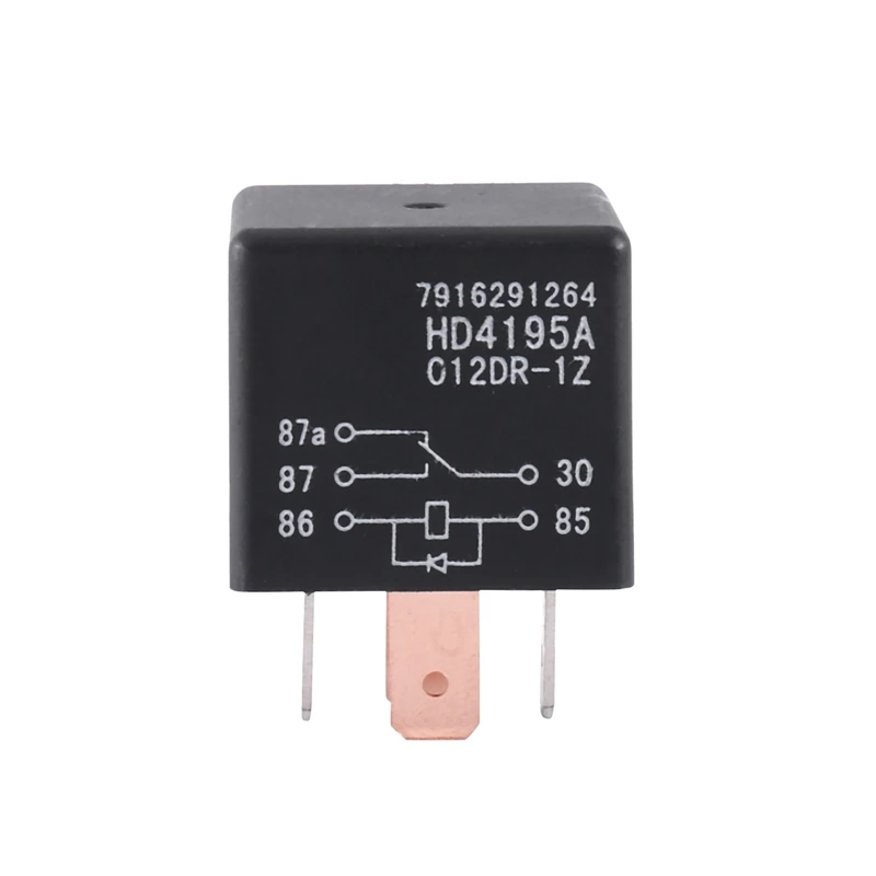 Forklift Parts 12V 40/30A 14Vdc HFV4 Flashing Relay 7916291264, 0009731341 For Linde
Forklift Parts 12V 40/30A 14Vdc HFV4 Flashing Relay 7916291264, 0009731341 For Linde