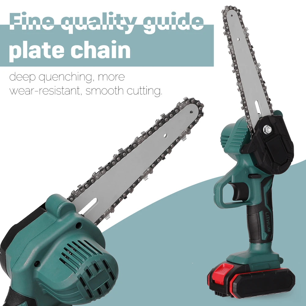 Handheld Electric Pruning Saw Small Electric Saw2000mAh Lithium Battery One-handed Mini Electric Chainsaw Logging Garden Pruning
Handheld Electric Pruning Saw Small Electric Saw2000mAh Lithium Battery One-handed Mini Electric Chainsaw Logging Garden Pruning