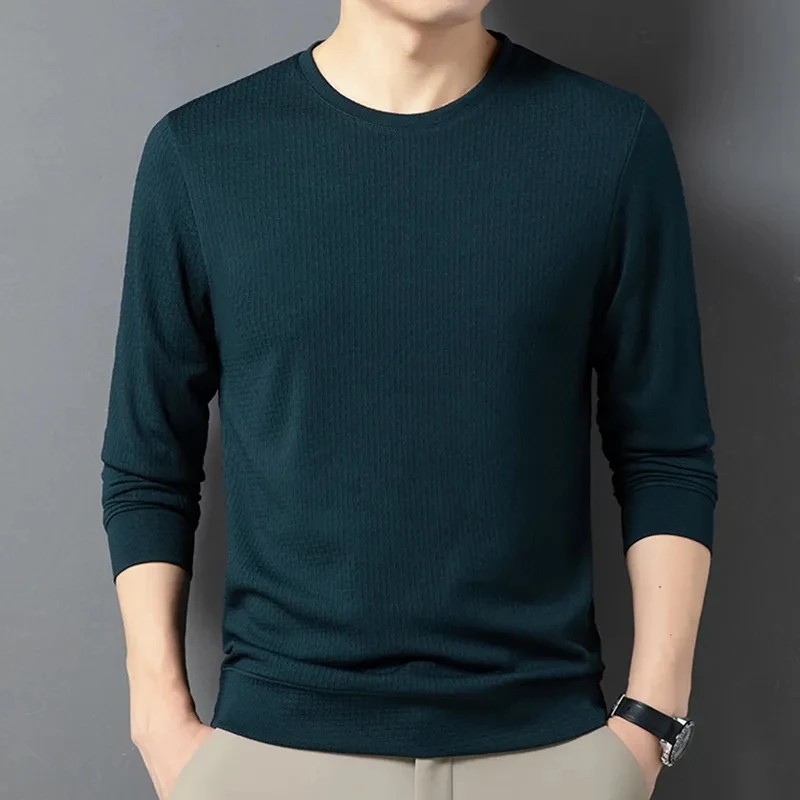 2024 Summer New Men's Lop-up Hollow Long-sleeved O-Neck Shirt Ice Silk Men Polo Shirt T Shirts for Men High Quality
2024 Summer New Men's Lop-up Hollow Long-sleeved O-Neck Shirt Ice Silk Men Polo Shirt T Shirts for Men High Quality