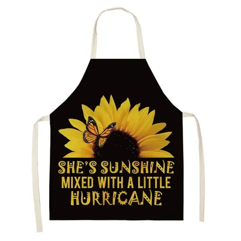 Patterned Sunflower Cotton Linen Aprons for Home Cleaning and Cooking in the Kitchen - Adult Cook Wear Bibs Pinafore Accessories
Patterned Sunflower Cotton Linen Aprons for Home Cleaning and Cooking in the Kitchen - Adult Cook Wear Bibs Pinafore Accessories
