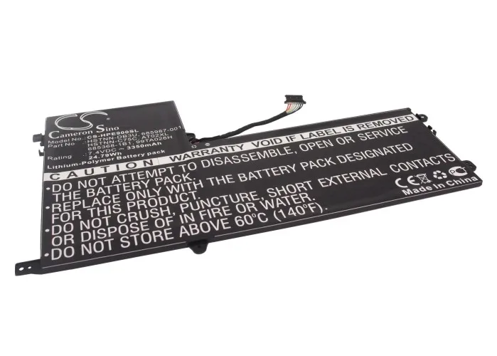 3350mAh 99TA026H 685987-001 D7X24PA HSTNN-DB3U AT02025XL 685368-1C1 685368-1B1 D3H85UT AT02XL HSTNN-C75C HSTNN-IB3U Battery for
3350mAh 99TA026H 685987-001 D7X24PA HSTNN-DB3U AT02025XL 685368-1C1 685368-1B1 D3H85UT AT02XL HSTNN-C75C HSTNN-IB3U Battery for