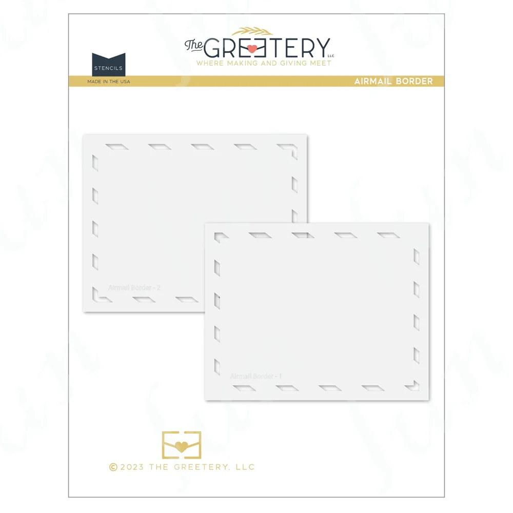 Airmail Border Layering Stencils New for 2024 Scrapbooking Embossing Molds DIY Paper Card Album Resuable Coloring Folder Molds
Airmail Border Layering Stencils New for 2024 Scrapbooking Embossing Molds DIY Paper Card Album Resuable Coloring Folder Molds