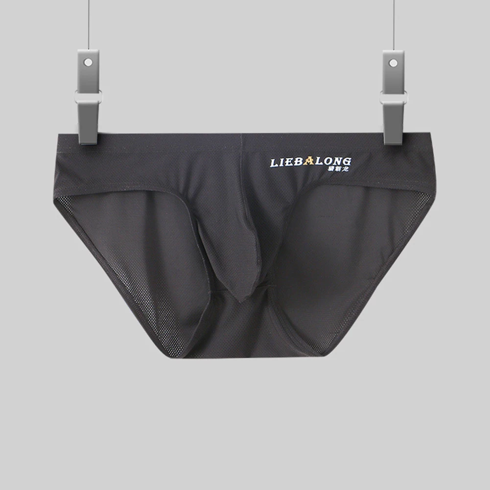 Men Briefs Ice Silk Low Rise Bikini Pouch G-String Seamless Breathable Thin Underpants Thong Underwear Elasticity Panties
Men Briefs Ice Silk Low Rise Bikini Pouch G-String Seamless Breathable Thin Underpants Thong Underwear Elasticity Panties