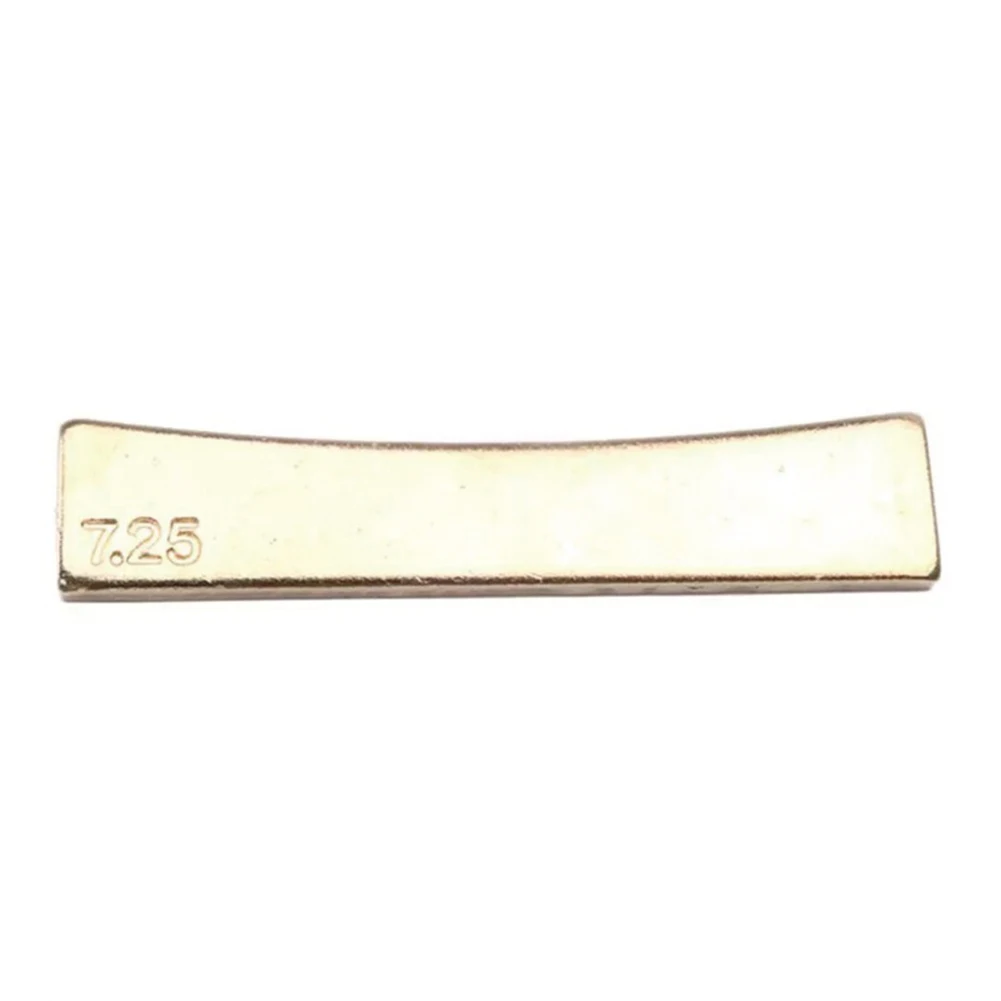 9 Size Guitar Radius Brass Fingerboard Fret Press Caul Insert 63 X 13.5 X 4mm Guitar Brass Arc Pressure Wire Acessaries
9 Size Guitar Radius Brass Fingerboard Fret Press Caul Insert 63 X 13.5 X 4mm Guitar Brass Arc Pressure Wire Acessaries