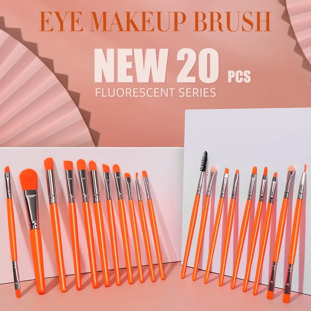 20Pcs Fashion Makeup Brushes Set Eyeshadow Solid Color Brush Eyebrow Beauty Brush Profession Concealer Cosmetic Makeup Tools
20Pcs Fashion Makeup Brushes Set Eyeshadow Solid Color Brush Eyebrow Beauty Brush Profession Concealer Cosmetic Makeup Tools
