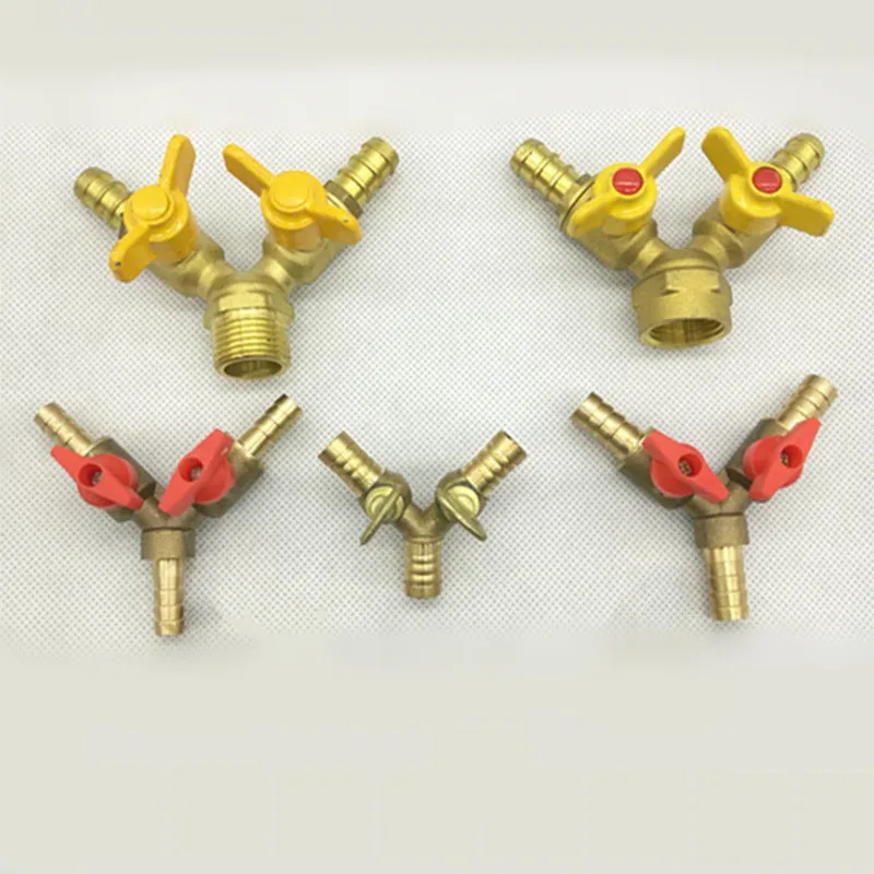 6mm 8mm 10mm 20 Hose Barb Y Type Three 3 Way Brass Shut Off Ball Valve Pipe Fitting Connector Adapter For Fuel Gas Water Oil Air
6mm 8mm 10mm 20 Hose Barb Y Type Three 3 Way Brass Shut Off Ball Valve Pipe Fitting Connector Adapter For Fuel Gas Water Oil Air
