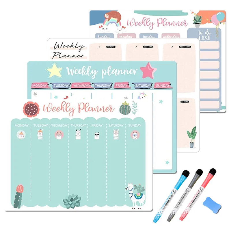 Nordic style Magnetic Fridge Planner Erasable Dry Wipe Whiteboard Weekly Monthly Calendar for Refrigerator Kitchen Message Board
Nordic style Magnetic Fridge Planner Erasable Dry Wipe Whiteboard Weekly Monthly Calendar for Refrigerator Kitchen Message Board