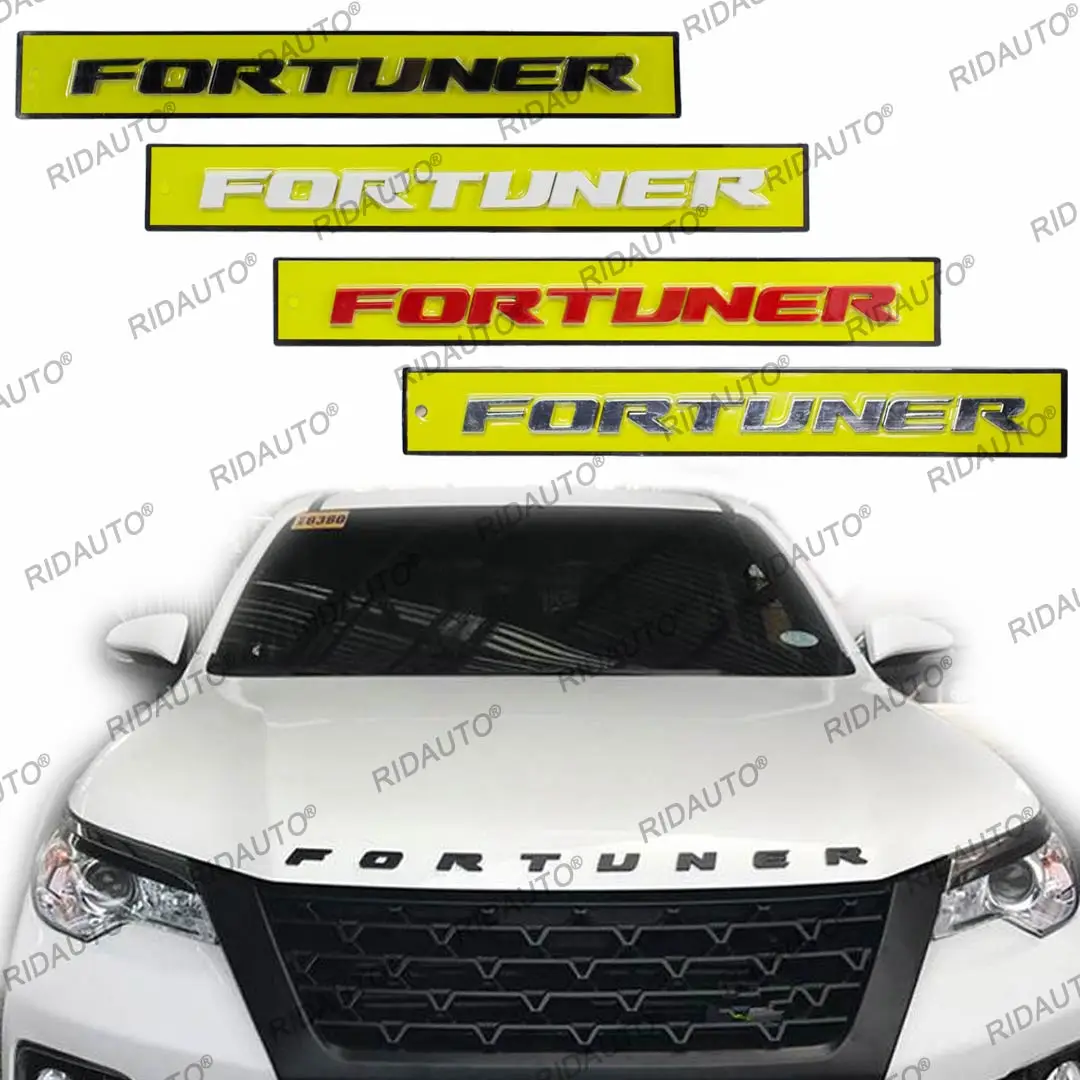 Car 3D Sticker Bonnet Hood Emblem For Toyota Fortuner Exterior Decoration Letter Styling Accessorier Black SUV Accessories
Car 3D Sticker Bonnet Hood Emblem For Toyota Fortuner Exterior Decoration Letter Styling Accessorier Black SUV Accessories