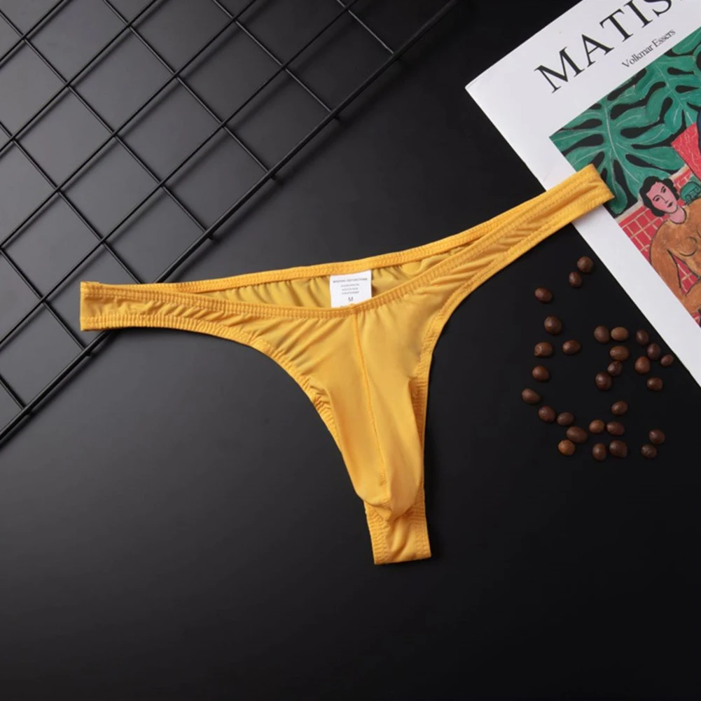 Hot Bikini Pouch G-String Men Sexy Briefs Underwear Breathable Thong Silky Bugle Pouch Panties G-String Ropa Interior Hombre
Hot Bikini Pouch G-String Men Sexy Briefs Underwear Breathable Thong Silky Bugle Pouch Panties G-String Ropa Interior Hombre