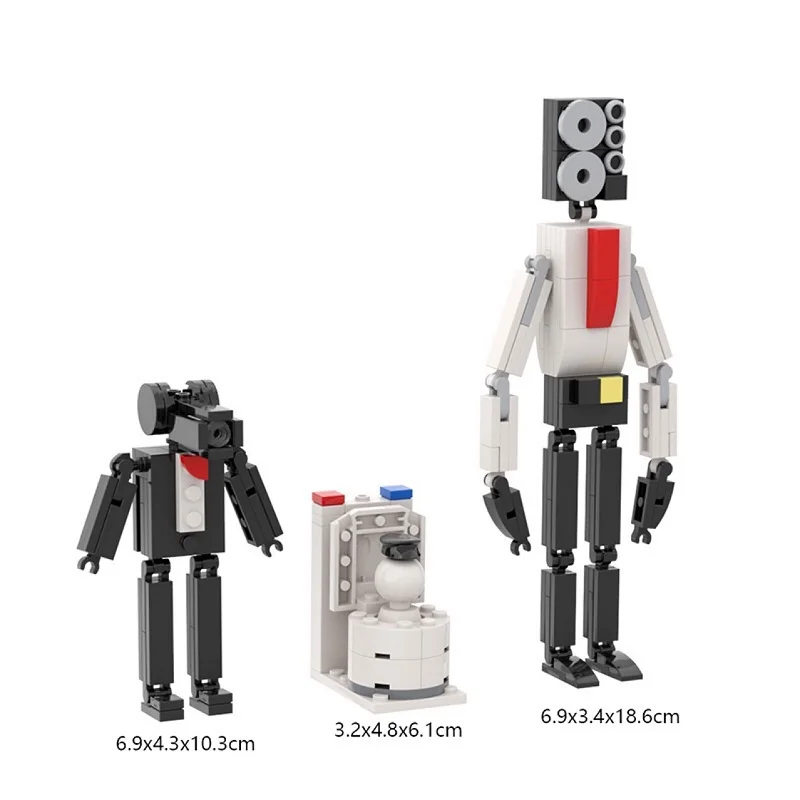 3pcs Skibidi Toilet Man Action Figure Block Toys Anime Skibidi Toilet Man Audio Camera Man Building Block Kids Toys Popular Toys
3pcs Skibidi Toilet Man Action Figure Block Toys Anime Skibidi Toilet Man Audio Camera Man Building Block Kids Toys Popular Toys