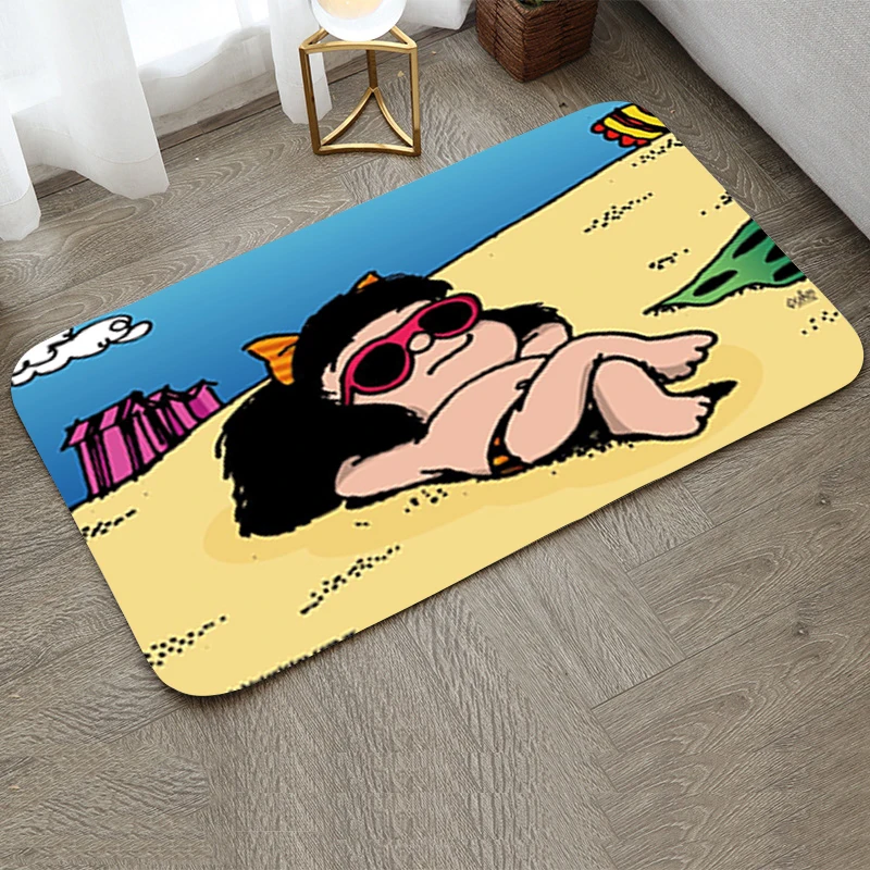 Коврик Mafalda для дверей, милые коврики для комнат, балкона, ванной, ковер для кухни, коврик для ног, ванны, дома, входного пола, домашний нескользящий Текстиль
Коврик Mafalda для дверей, милые коврики для комнат, балкона, ванной, ковер для кухни, коврик для ног, ванны, дома, входного пола, домашний нескользящий Текстиль